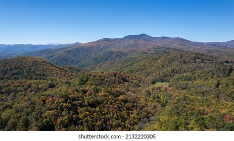 Fall Leaves Near Blowing Rock, North Carolina