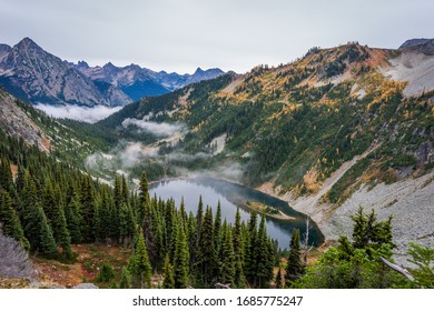 Fall At Maple Pass Loop Trail, North Cascades National Park