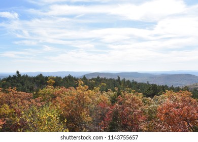 Fall mountain overlook