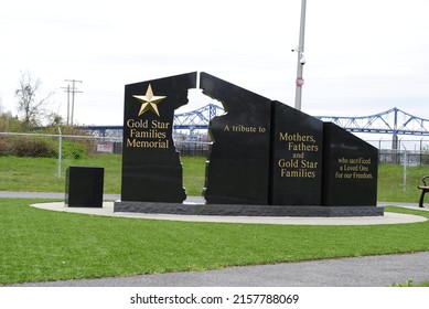 Fall River, MA
United States May 2, 2022: Gold Star Families Memorial At Veterans Memorial Bicentennial Park.