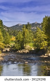 Fall River In Rocky Mountain National Park