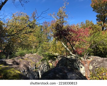 Fall Season, Beautiful View, Rock City, Tennessee