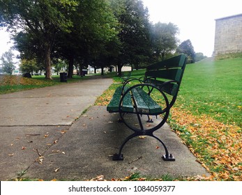 Fall Season In Castle Island Boston