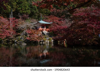 Fall Season At Daigo Ji Temple Kyoto