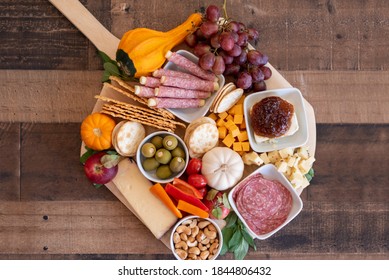 Fall Theme Charcuterie Board For Holiday Entertaining