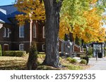 Fall view of a building located in Granby, Quebec