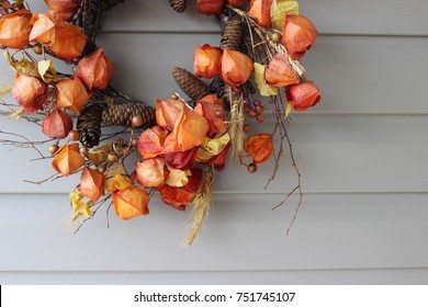 Fall Wreath Closeup 