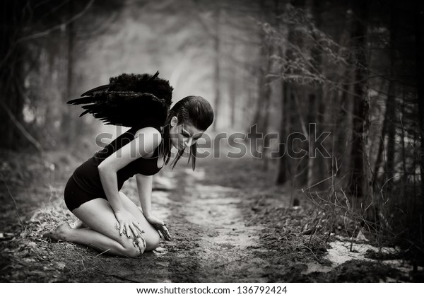 Fallen Angel Stock Photo 136792424 | Shutterstock