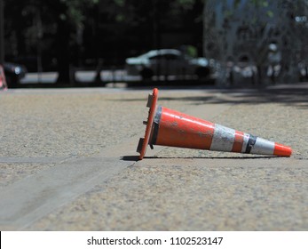 Fallen Over Traffic Cone