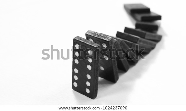 falling\
dominoes. domino effect. the domino\
game.\
