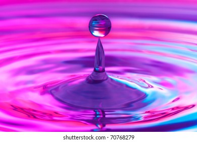 Falling Water Drop Close Stock Photo (Edit Now) 70768279