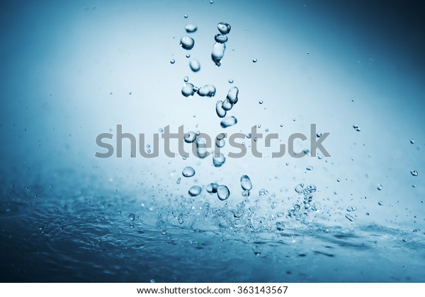 Falling Water Drops Stock Photo 363143567 | Shutterstock