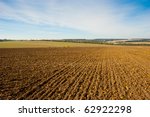 the fallow field is in autumn