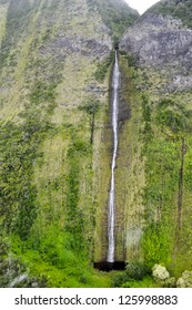 Falls Along The Hamakua Coast Of Hawaii