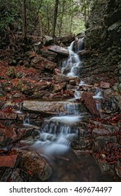 Lukeâ??s Falls Area In Lehigh Gorge State Park Pennsylvania