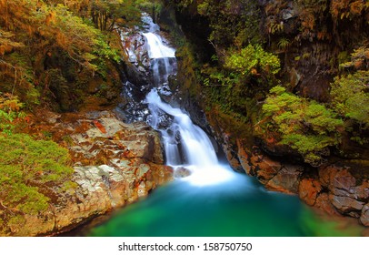 Falls Creek, Fiordland, New Zealand