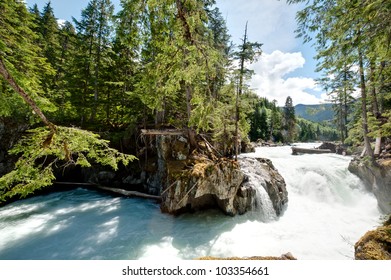 Falls On Cheakamus River