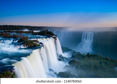 Iguaçu Falls Seen From Top To Bottom