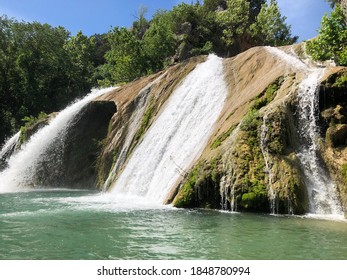 The Falls At Turner Falls