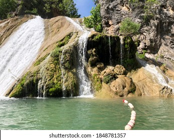 The Falls At Turner Falls