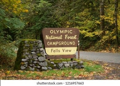 Falls View Campground Sign