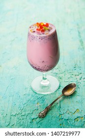 faluda images stock photos vectors shutterstock https www shutterstock com image photo falooda faluda popular indian dessert strawberry 1407219977