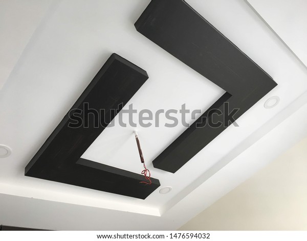 False Ceiling Design Small Rooms South Royalty Free Stock Image