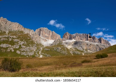Falzarego Pass between  Agordo and Cortina d'Ampezzo in italy