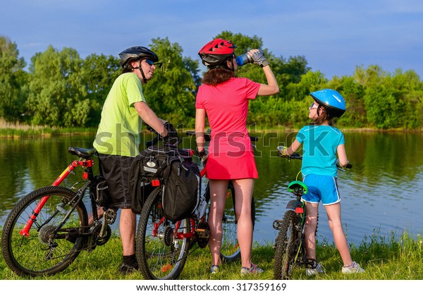 family bike ride
