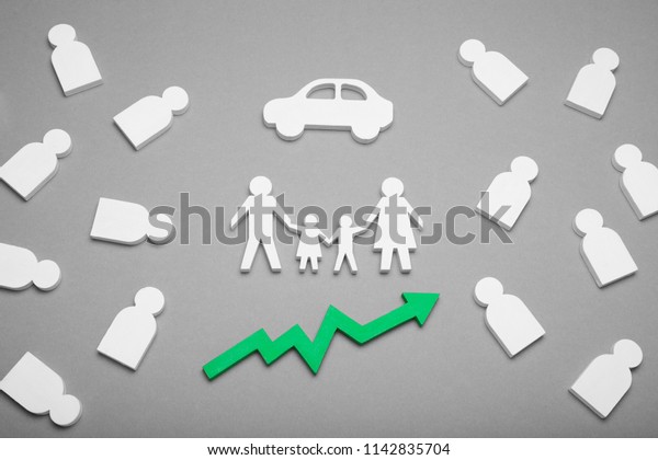 Family buy\
auto, car cost. Growth in number of\
cars.