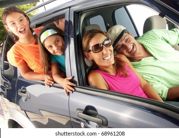 Family Car Travel.