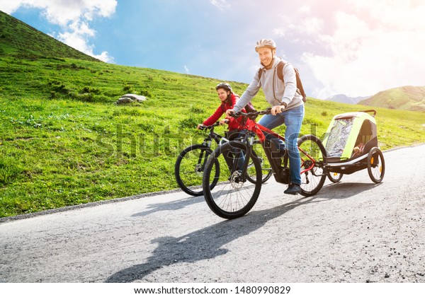 road bike child trailer