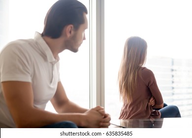 Family Couple Having Problems, Incomprehension And Misunderstanding In Relationships, Lack Of A Dialogue, Not Talking And Ignoring Each Other, Too Proud To Apologize, Failed To Find A Compromise