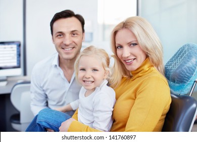 Family In The Dental Clinic