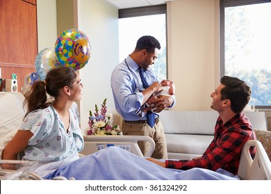 Family Doctor Baby Post Natal Department Stock Photo (Edit Now) 361324187