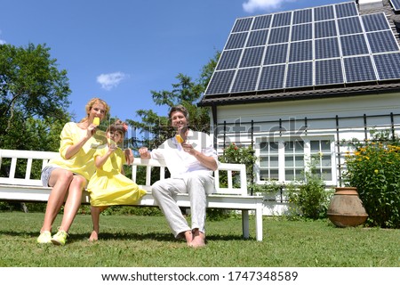 Similar – Image, Stock Photo on the yellow bench