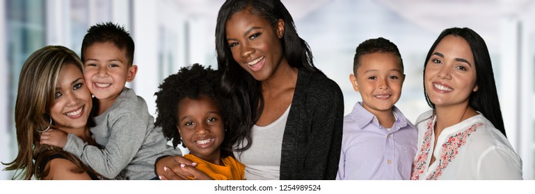 Family, Families, Mother, Mom, Child, African American, Indian, Minority, Black, Girl, Boy, Female, Male, Kid, Happy, Smile, Smiling, Group, Moms, Love, Loving, Joy, Lifestyle