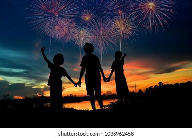 Family And Fireworks