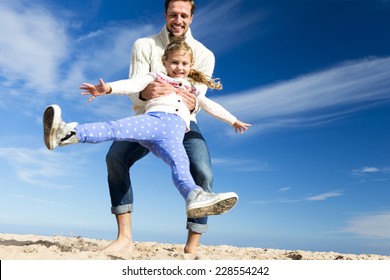 Family Fun On The Beach