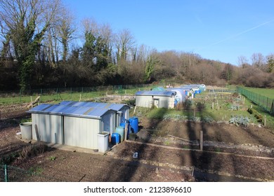 Family Gardens Or Communal Gardens Or Kitchen Garden