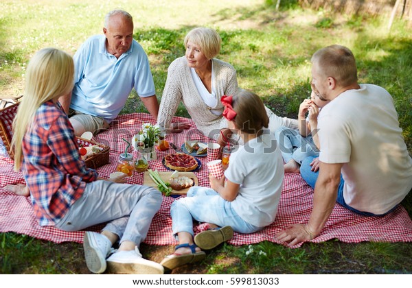 family picnic blanket
