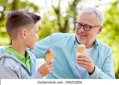 Old Man Eating Ice Cream Images Stock Photos Vectors Shutterstock