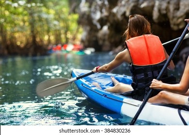 Family Kayaking
