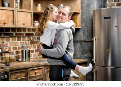 Family At The Kitchen