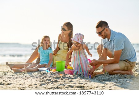 Similar – Foto Bild zwei schöne Schwesternkinder am Pool beim Spielen. Sommerzeit