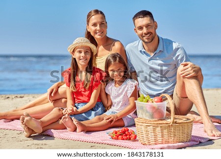 Similar – Image, Stock Photo Beach baskets on the Baltic Sea on Usedom