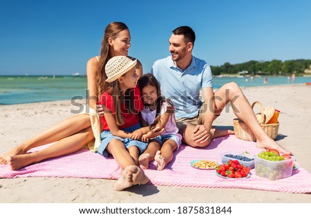 Similar – Image, Stock Photo Beach baskets on the Baltic Sea on Usedom