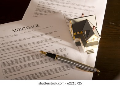 Family Mortgage Loan Statement On Desktop