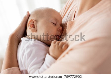 Similar – Image, Stock Photo beauty sleep Baby Sleep