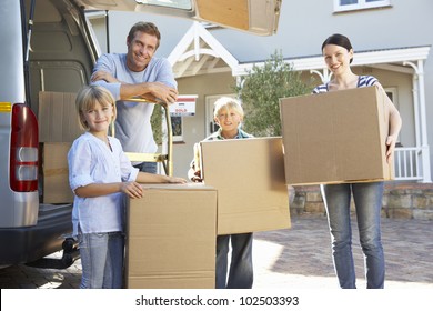 Family Moving House